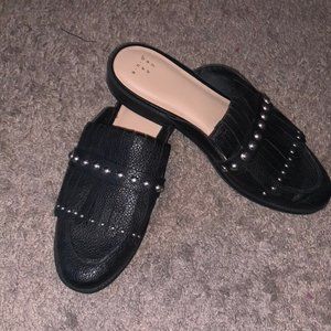 Black like new mules